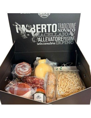 Box Montella Gourmet | Caciocavallo di Montella e Salumi Irpini | Umberto Macellaio
